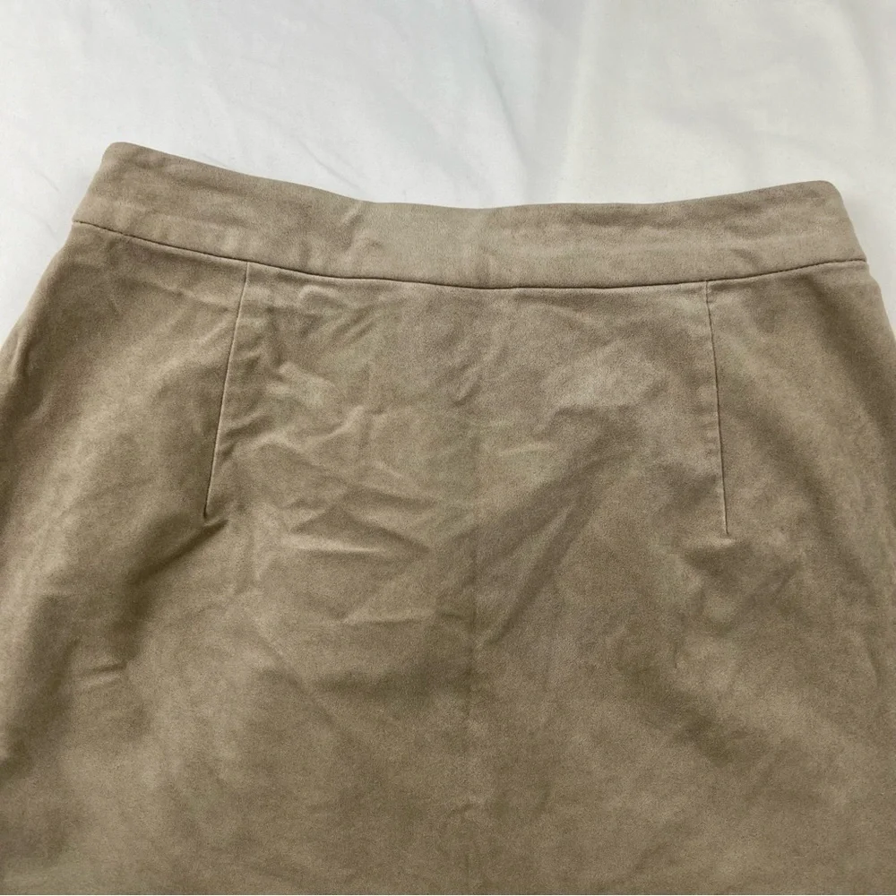 Wilfred Free - Women’s Wrap Skirt - Vegan/Fake Suede - Medium - Tan
